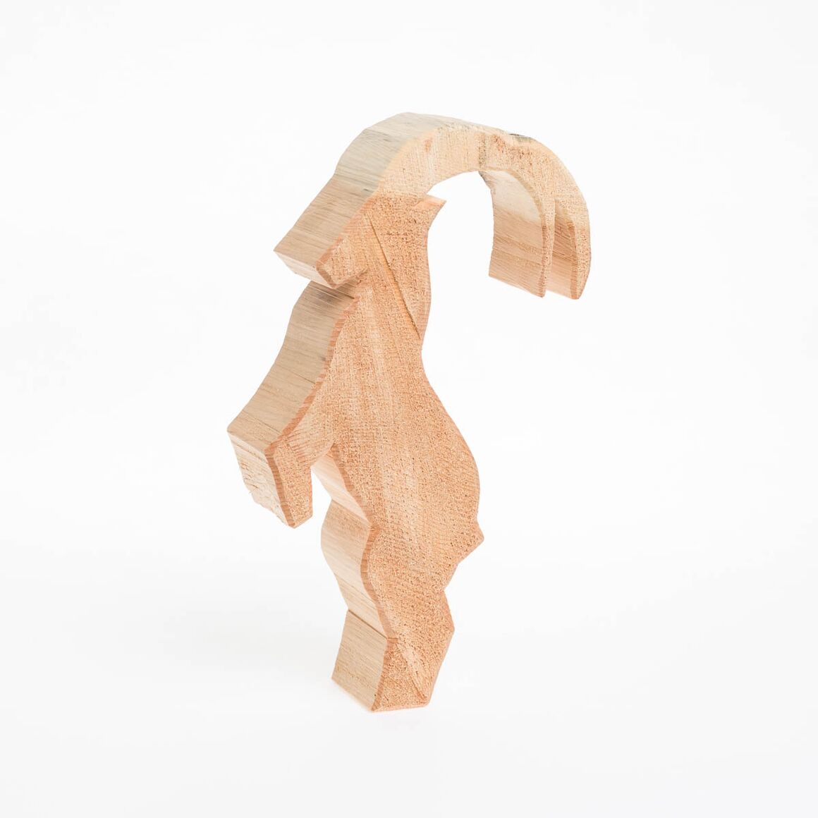 Steinbock aufbäumend klein