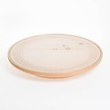 Drehteller in Arvenholz Schnitzereiband