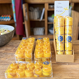 Teelichter Bienenwachs